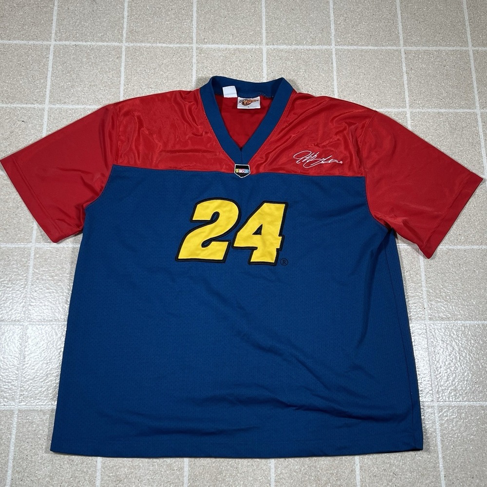 Vintage Jeff Gordon Winners Circle NASCAR‎ Stitched Jersey Men's Size L Racing